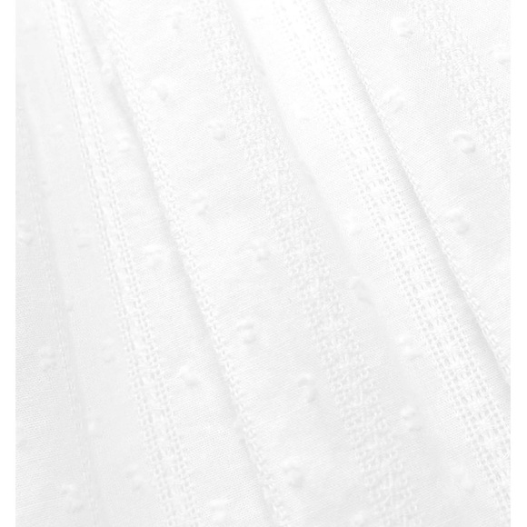 Hill House The Kimmy Nap Dress - White Linear Swiss Dot - Picture 5 of 5